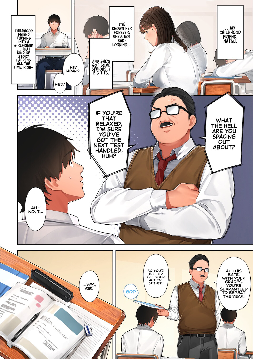 Hentai Manga Comic-Kyouko, the Mother of My Childhood Friend-Read-3